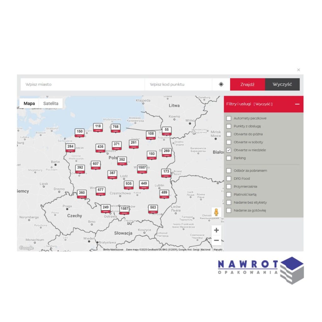 jak nadać paczkę w dpd pickup